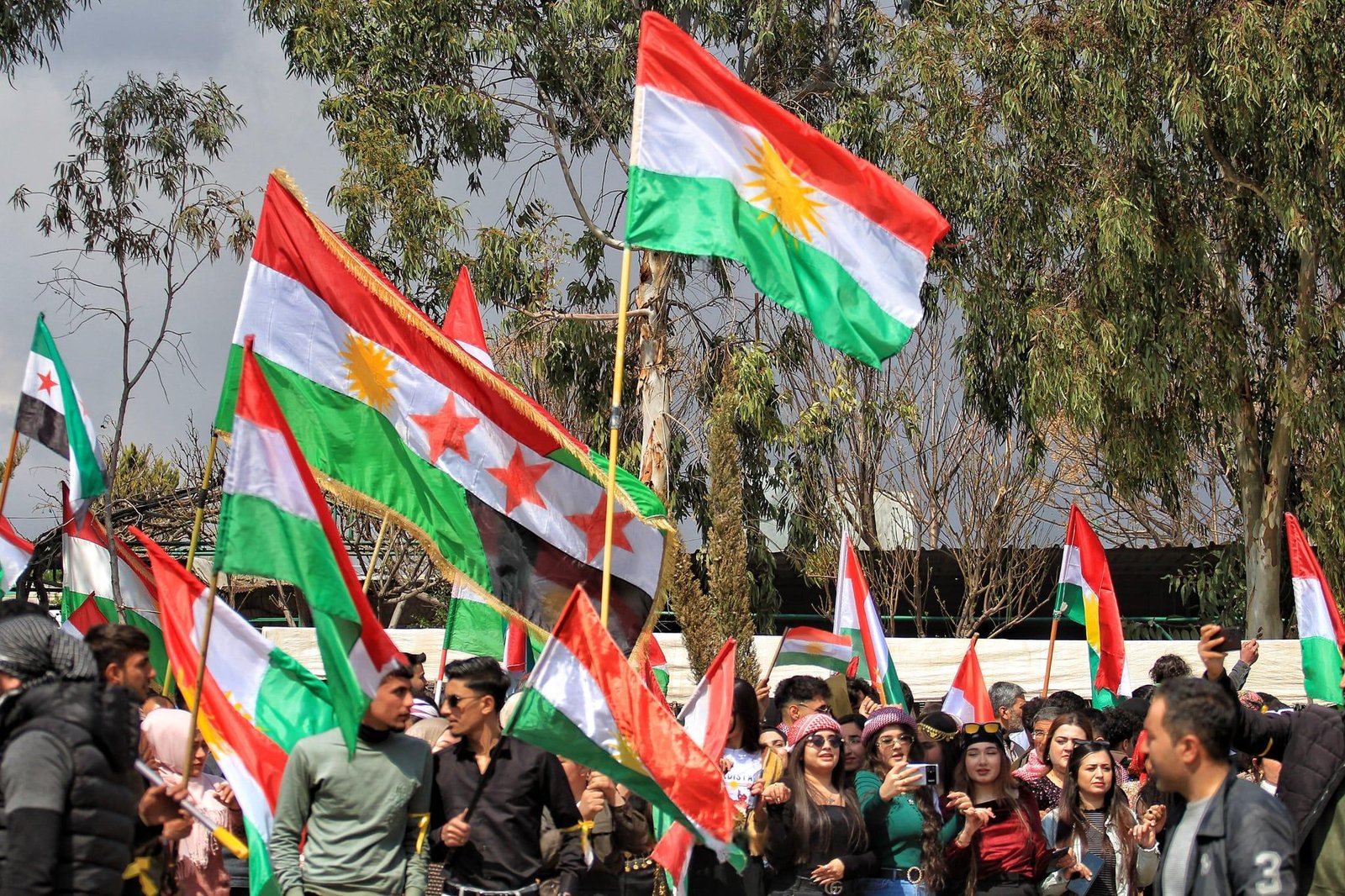 What Kurdish Flags Reveal About Newroz Celebrations in Syria