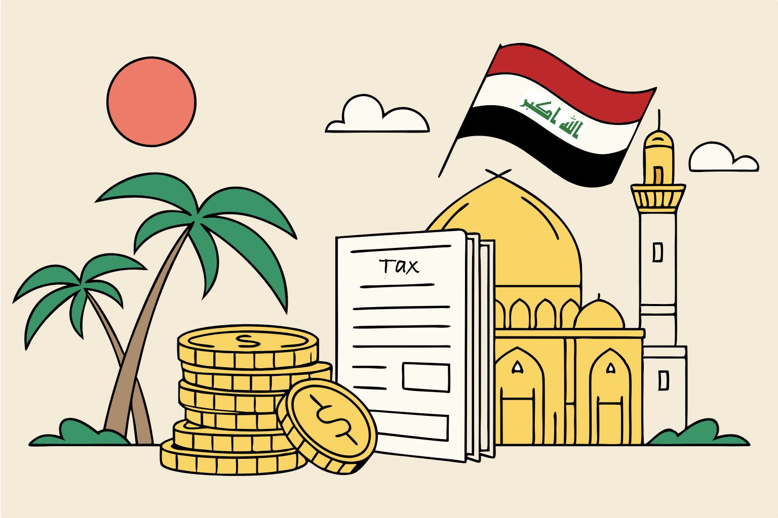 Iraq’s Tax Revenue Soars 4,711% Over Two Decades, Yet Still Only 5.2% of Government Income