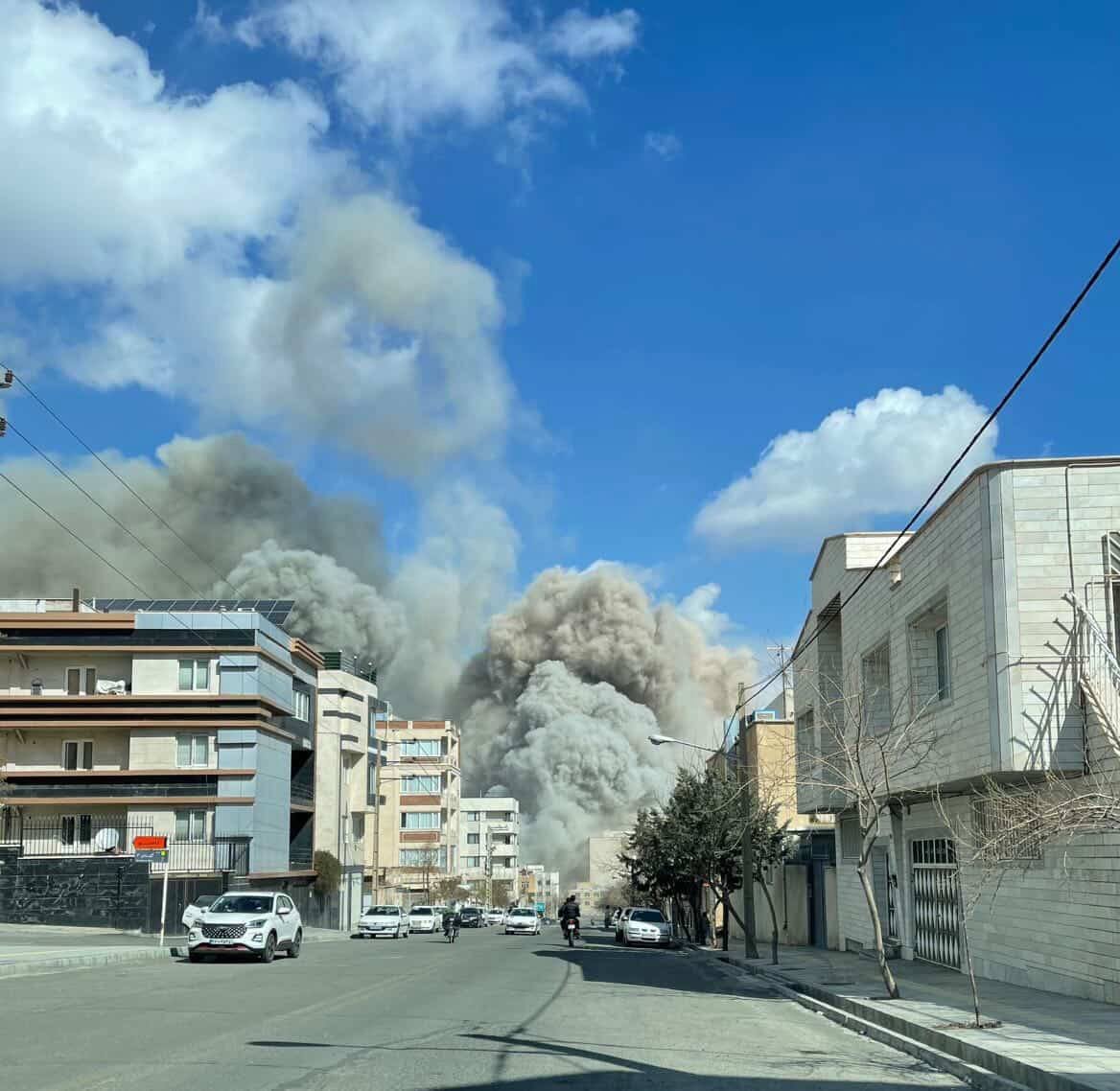 Airstrikes in Iran’s West Target Police Stations and Border Posts, Hinting at a Ground Strategy Built Around the Kurds